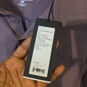 Purple Tech Polo by